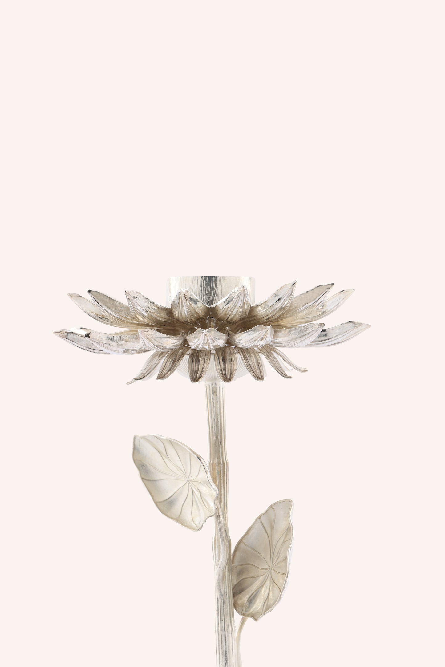 Sunflower Leaf Candle Stand