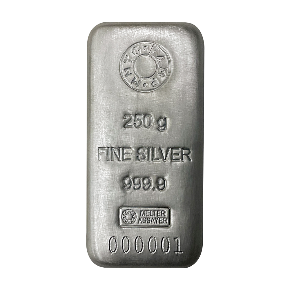 250gms Silver Bar