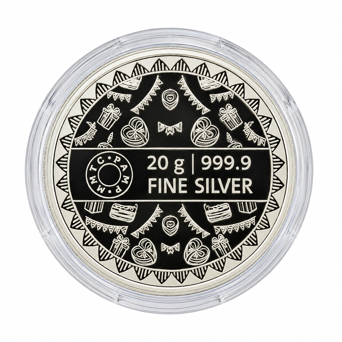 Happy Birthday 20gm Silver Coin
