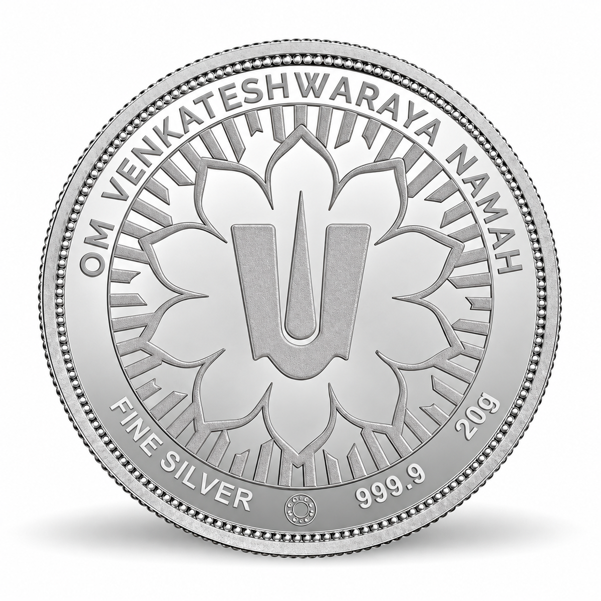 Balaji 20gm Silver Coin | MMTC PAMP