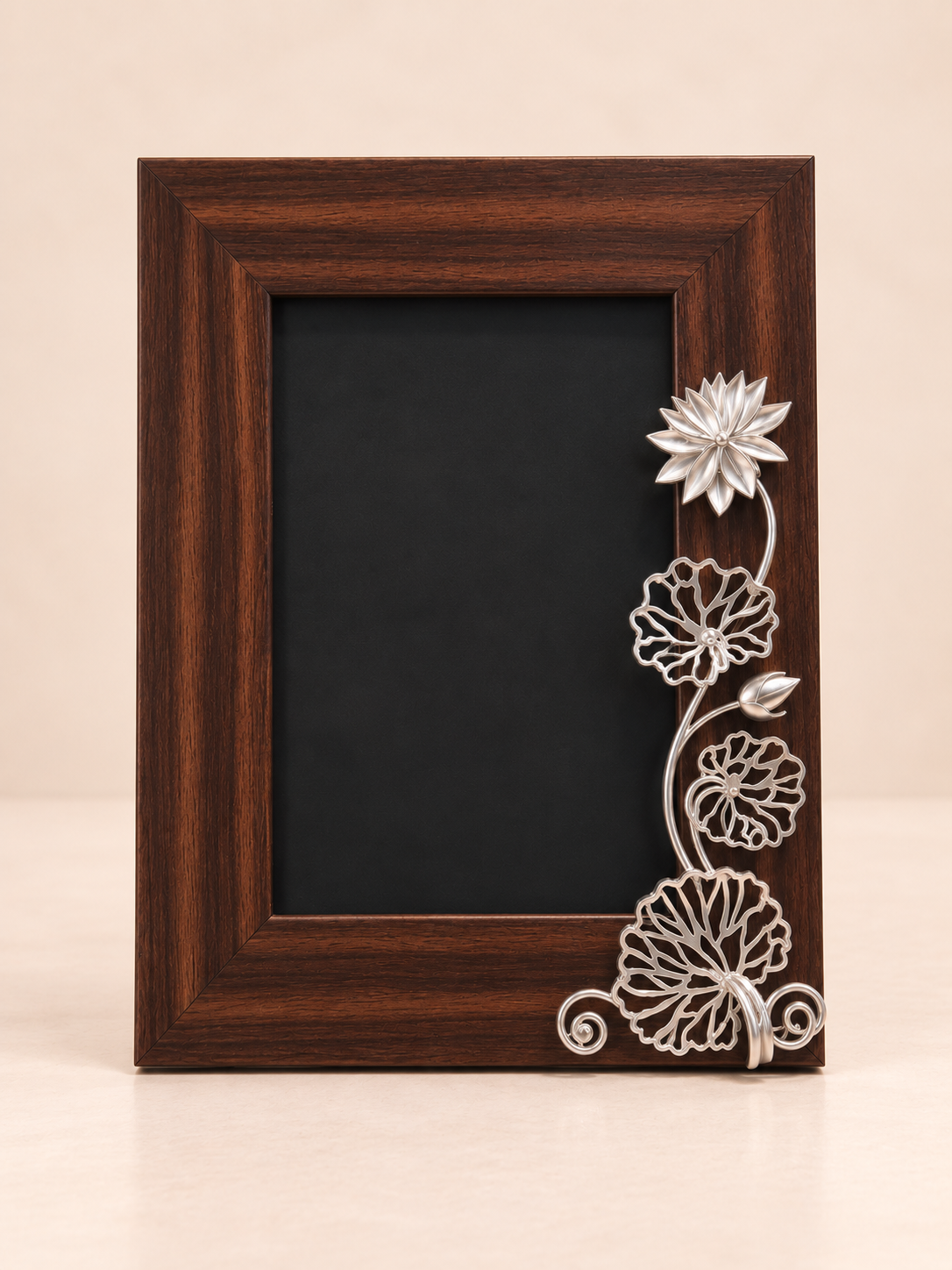 Lotus Cascade Photo Frame