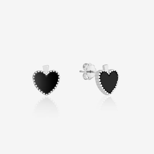 Heart Studs