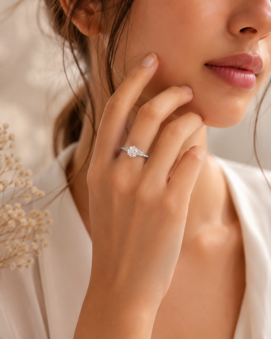 Timeless Spark Ring