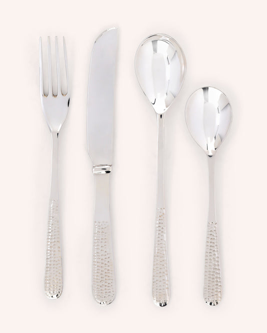 Geometric Dinner Set - Dessert Spoon