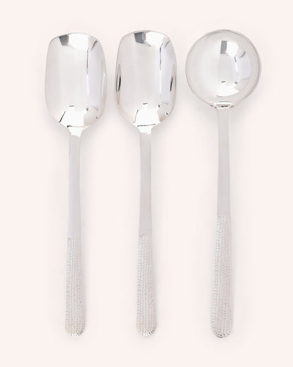Geometric Dinner Set - Serving Spoon