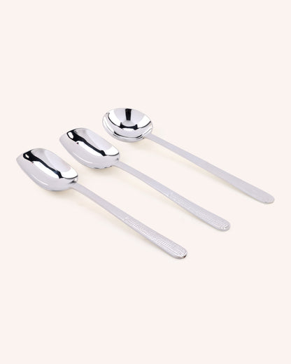 Geometric Dinner Set - Serving Spoon