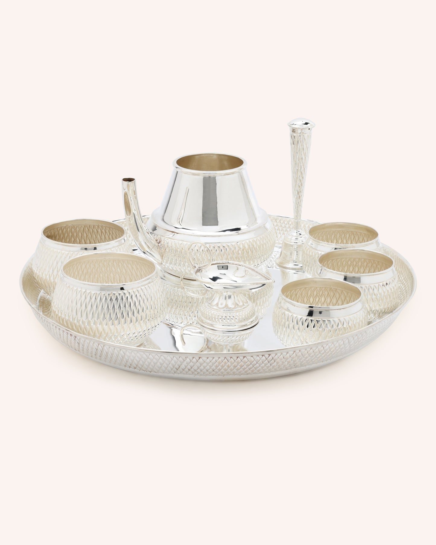 Nakshi Puja Thali Set