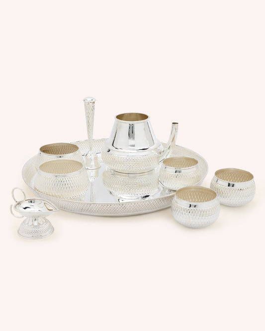 Nakshi Puja Thali Set