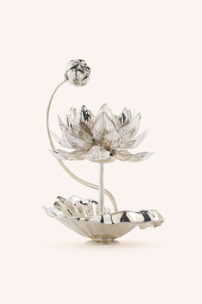 Lotus Bloom Candle Stand