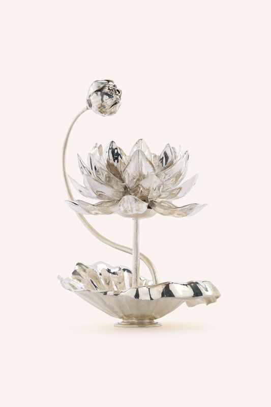 Lotus Bloom Candle Stand