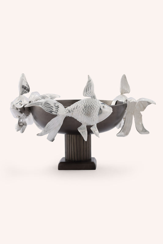 Koi Fish Serving Bowl