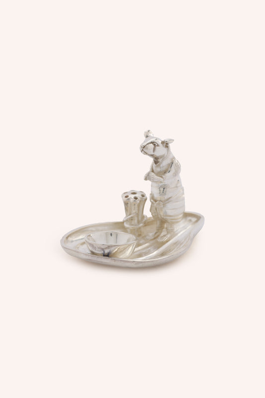 Mushak Incense Offering Tray