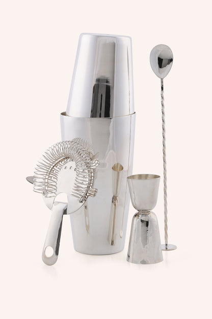 High-Polish Silver Bar Tool Set