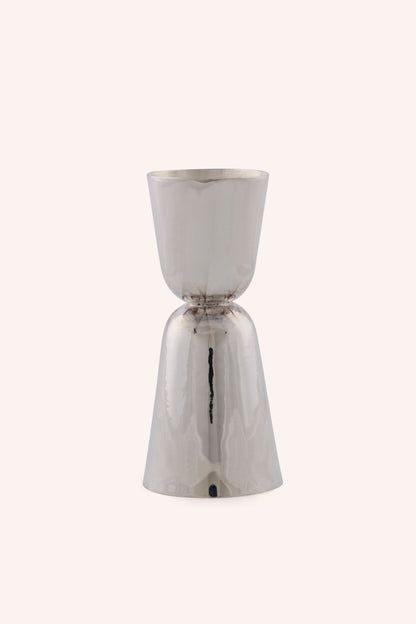 High-Polish Silver Cocktail Jigger