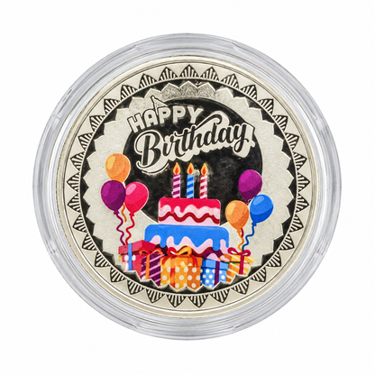 Happy Birthday 20gm Silver Coin
