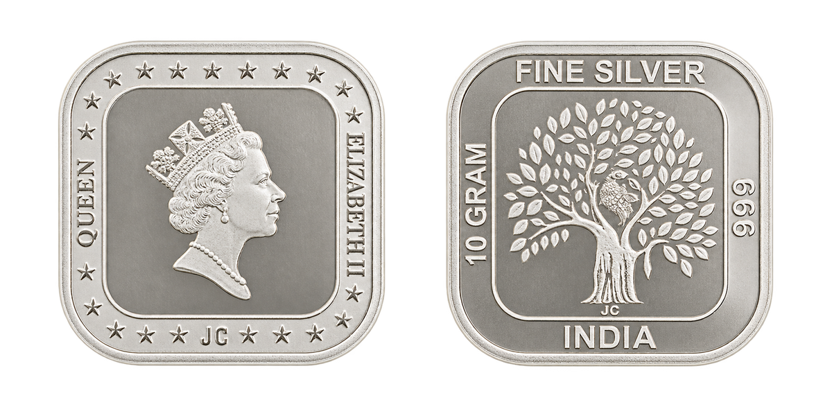 Queen Elizabeth 10gm Silver Coin | Limited to 1 Piece | 999 Pure