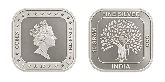 Queen Elizabeth 10gm Silver Coin | Limited to 1 Piece | 999 Pure