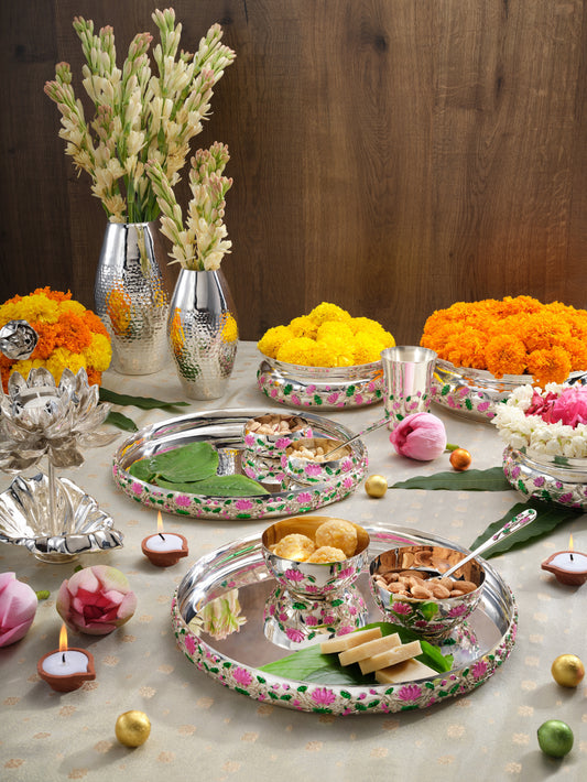 Pichwai Dinner Set (6 pieces)