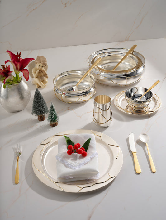 Kintsugi Dinner Set (6 pieces)