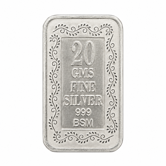 Rose 20gm Silver Coin | Limited to 1 piece | 999 Pure