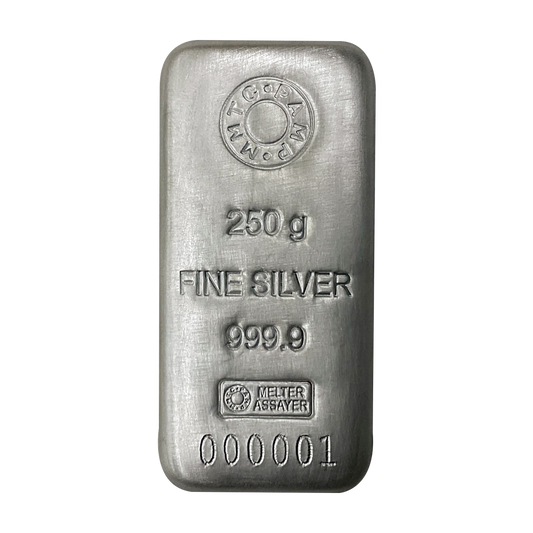 250gms Silver Bar