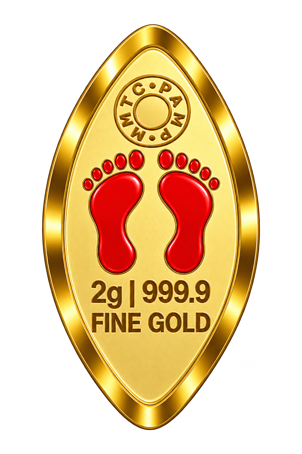 2gm Diwali Jyoti Coloured Purest 24k (999.9+)