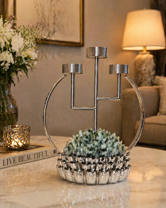 Aqua Aura Candle-stand