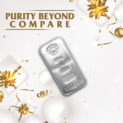 500 Gram Silver Bar