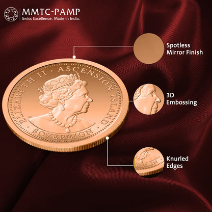 8g The Oxford Mint Sovereign Gold Coin 2K (916.7) Pure