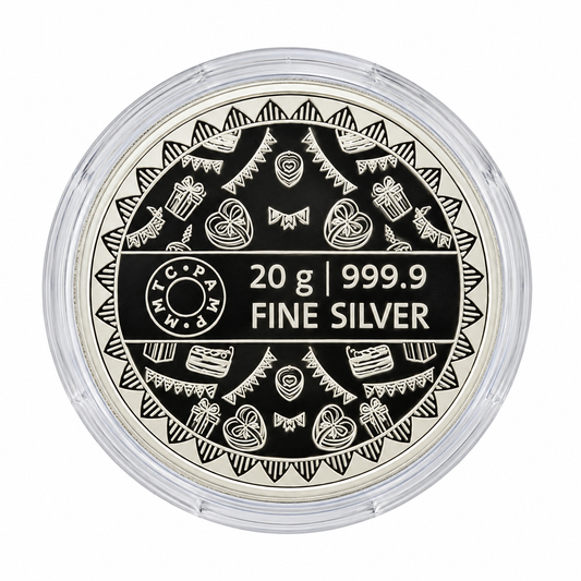 Happy Birthday 20gm Silver Coin
