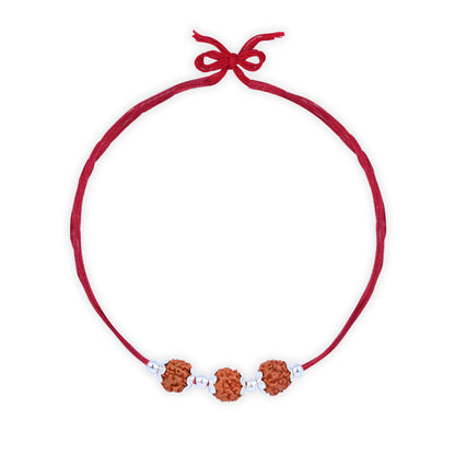 Trinity Rudraksha Rakhi