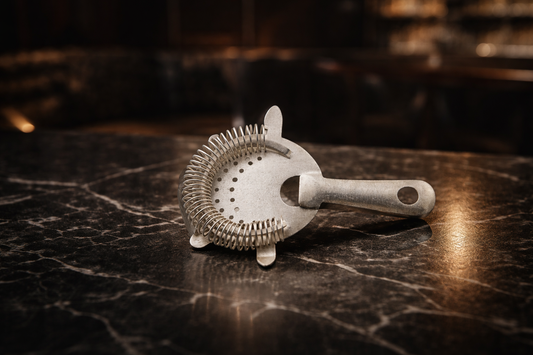 Matte Brushed Silver Hawthorne Strainer