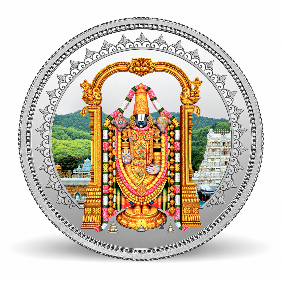 Balaji 20gm Silver Coin | MMTC PAMP