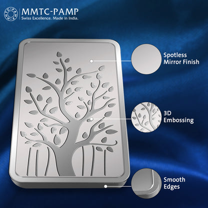 Banyan Tree 100gms Silver Bar