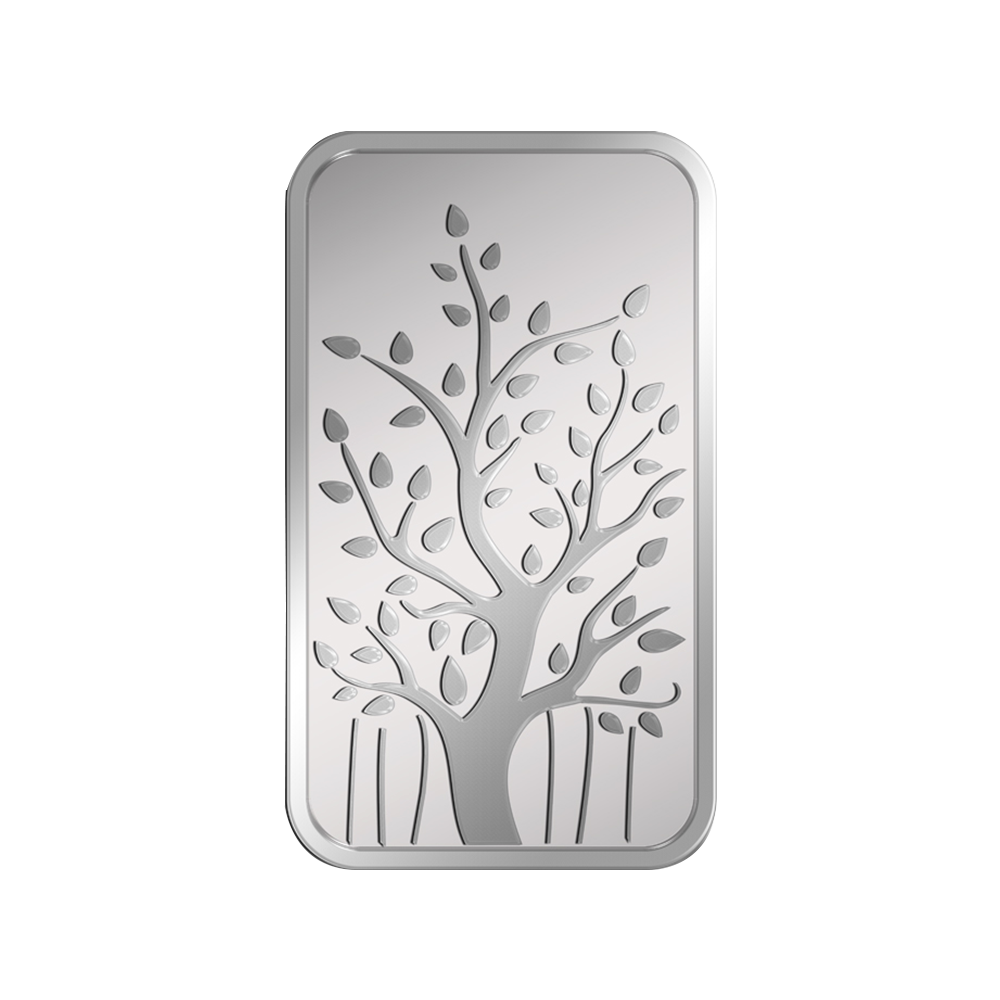 Banyan Tree 50g 999 Silver Coin | Pooja Gift | Amara