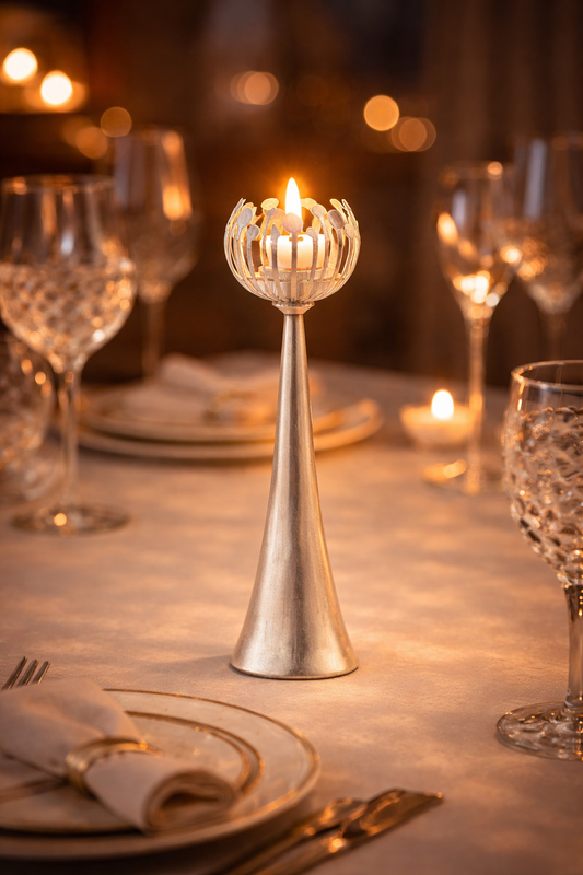 Lotus Pod Candle Stand