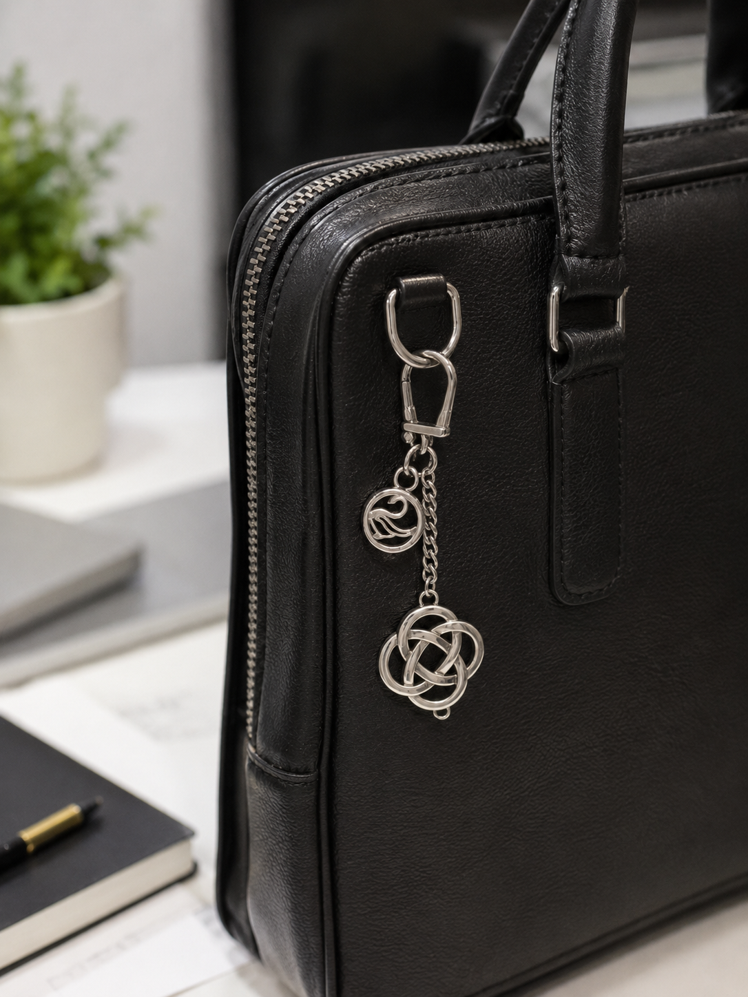 Eternal Knot Keychain