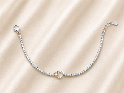 Eternal Love Tennis Bracelet