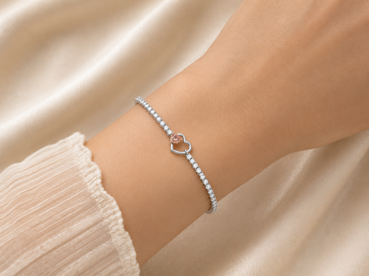 Eternal Love Tennis Bracelet