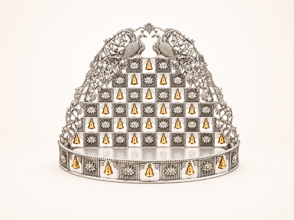 Singhasan (Silver & Gold Bells)