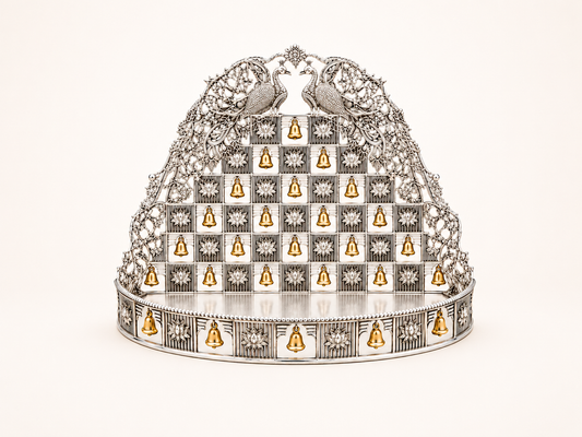 Singhasan (Silver & Gold Bells)