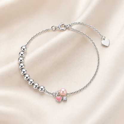 Blush Heart Bracelet