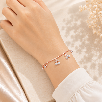 Scarlet Cherry Bracelet