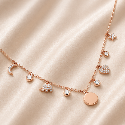 Celestia Charm Necklace