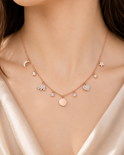 Celestia Charm Necklace