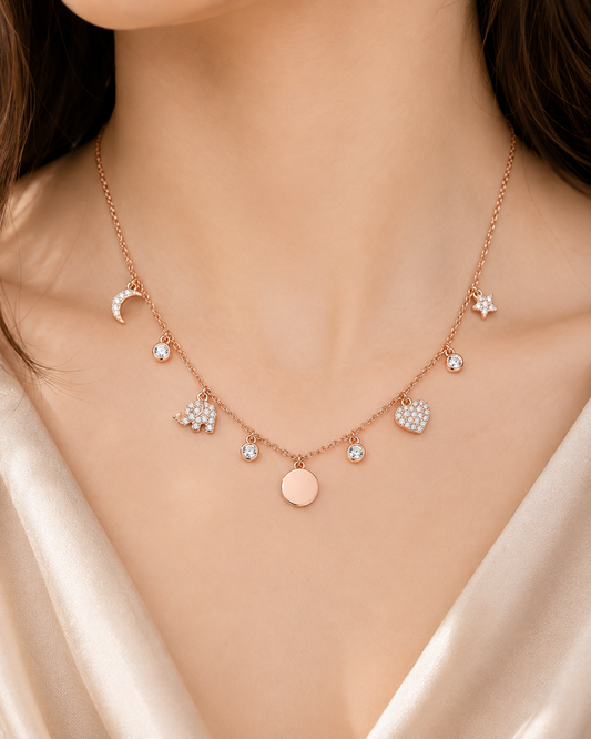 Celestia Charm Necklace