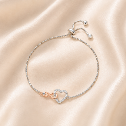 Infinity Heart Bracelet