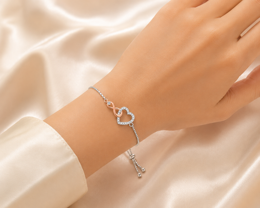 Infinity Heart Bracelet