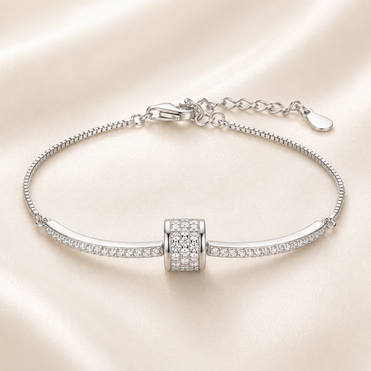 Serena Crystal Bracelet | Premium Silver & Crystal Jewellery