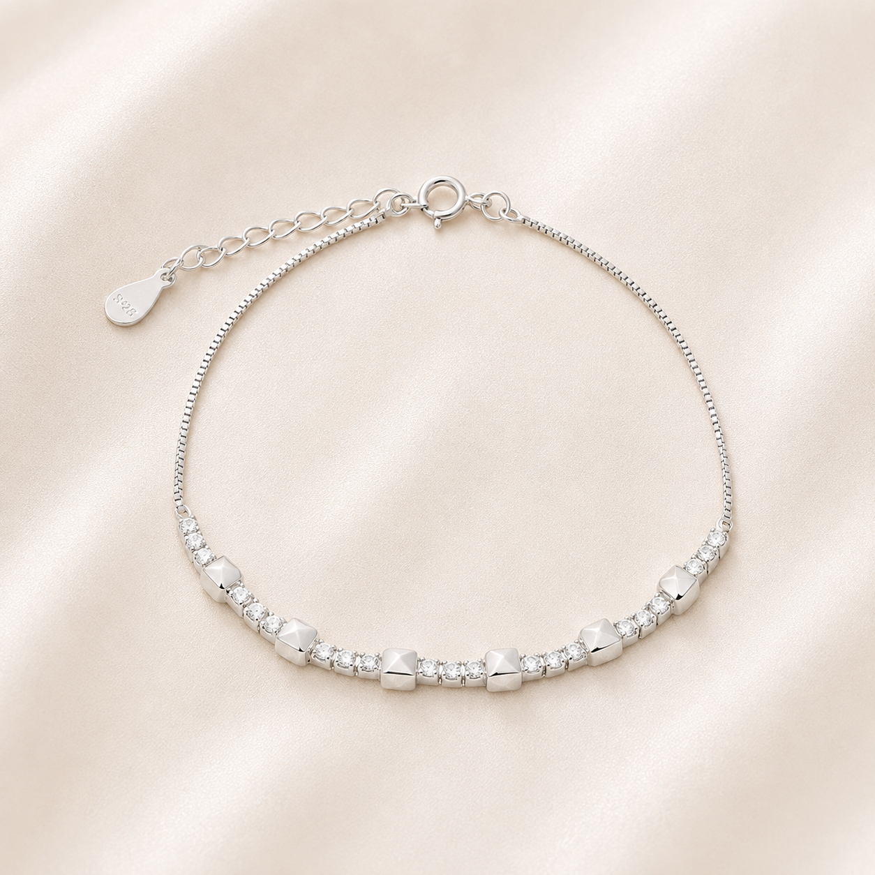 Radiance Silver Bracelet